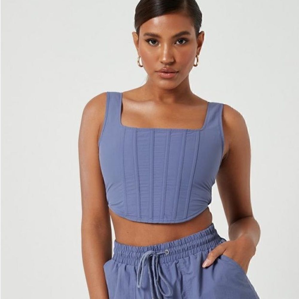 Missguided corset crop top 